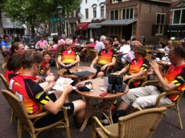 Fietsersbond terras Giro Clasico 2011