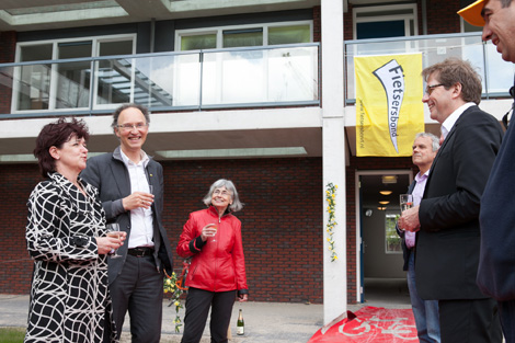 Verplichte fietsberging bij de woning Verplichte fietsberging bij de woning terug in het bouwbesluit