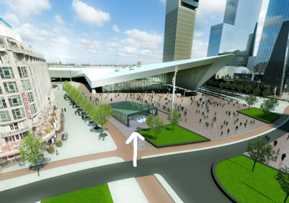 fietsenstalling Rotterdam CS