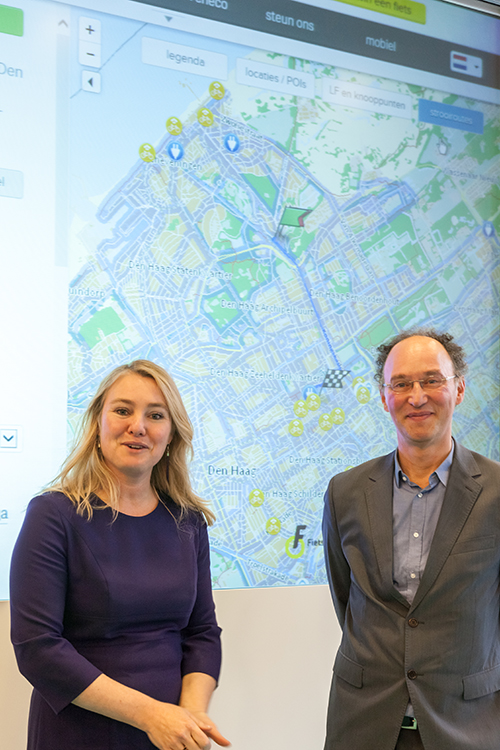 Strooirouteplanner lancering met minister Schultz en Hugo van der Steenhoven
