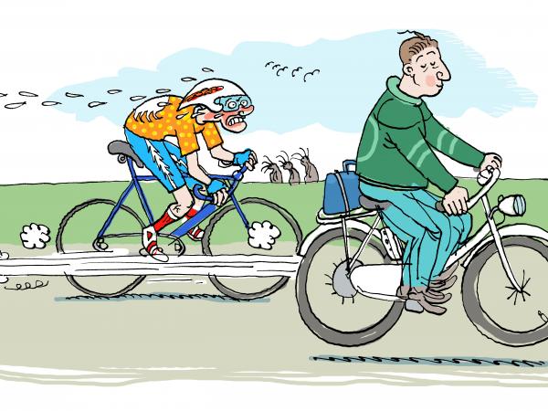 illustratie speed pedelec