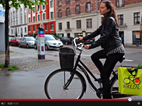 Vrouw met Bikezac