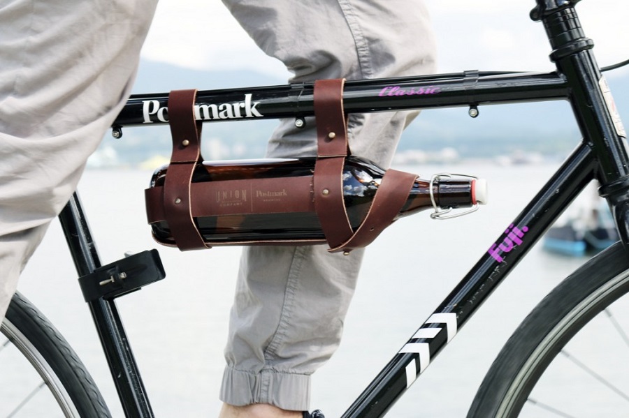 Wijn op de fiets