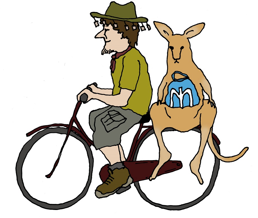Kangoeroefietstas
