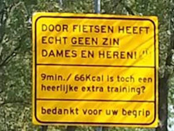 Doorfietsen