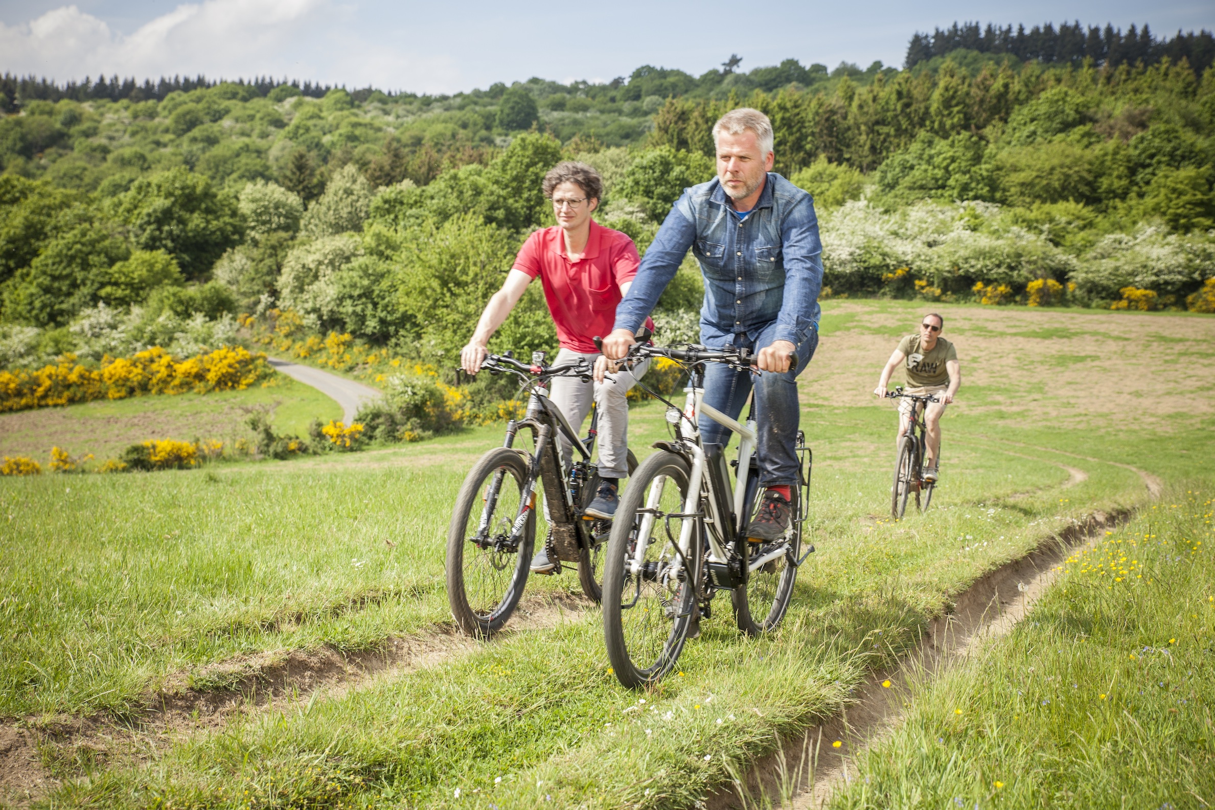 e-bikes in de bergen