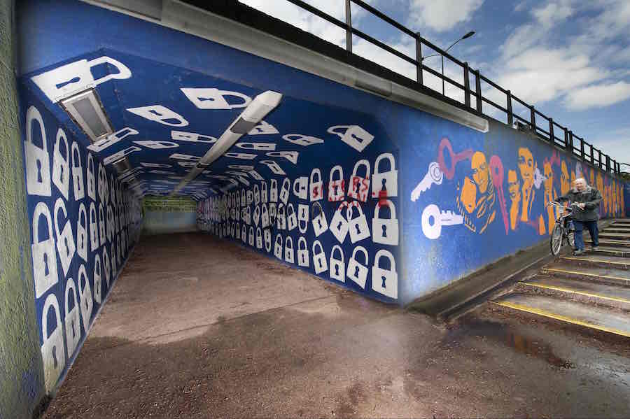 Slotjestunnel in Oosterhout
