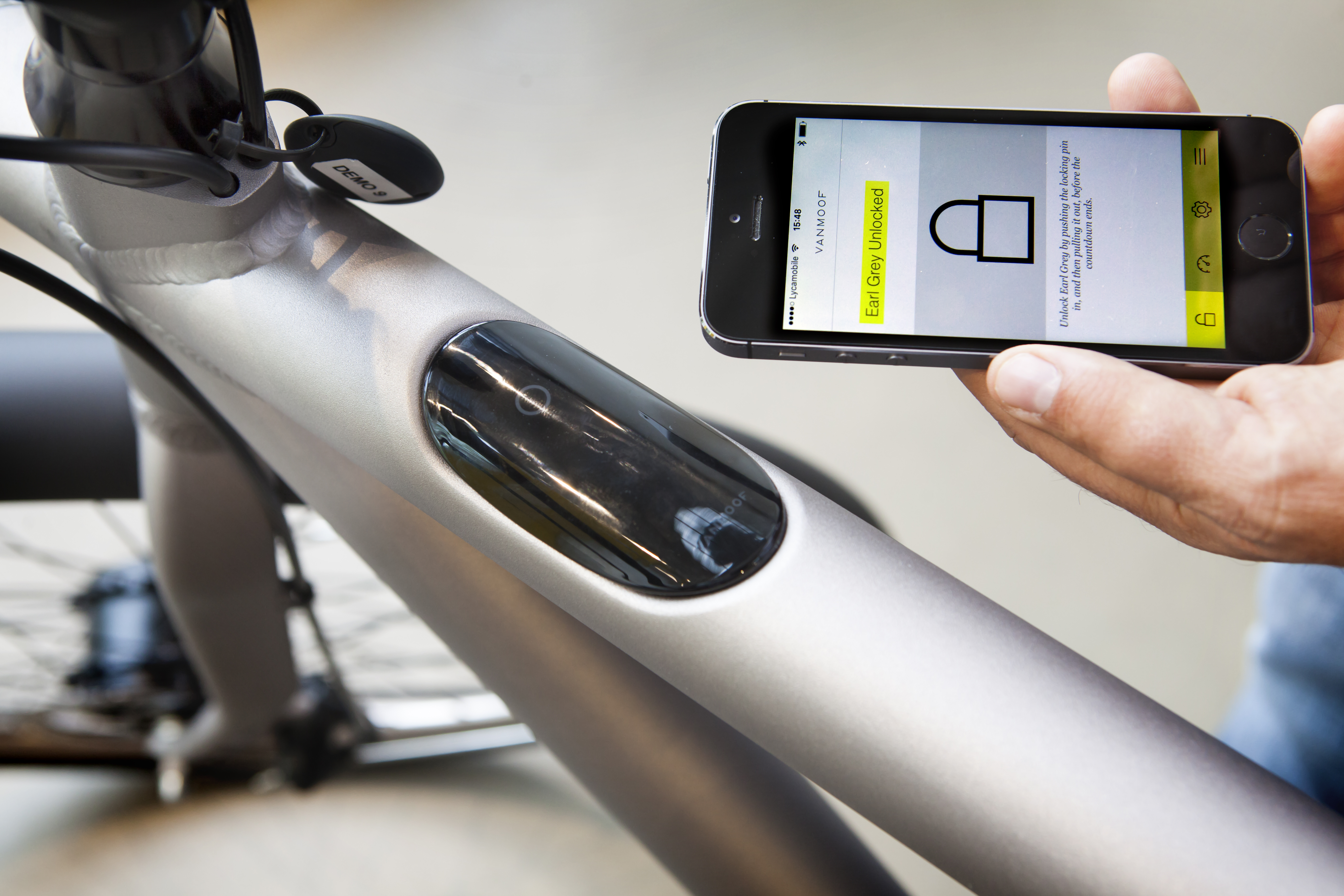 Van Moof gps-tracker