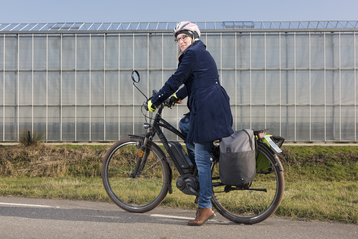 Speed pedelecrijder Claudia