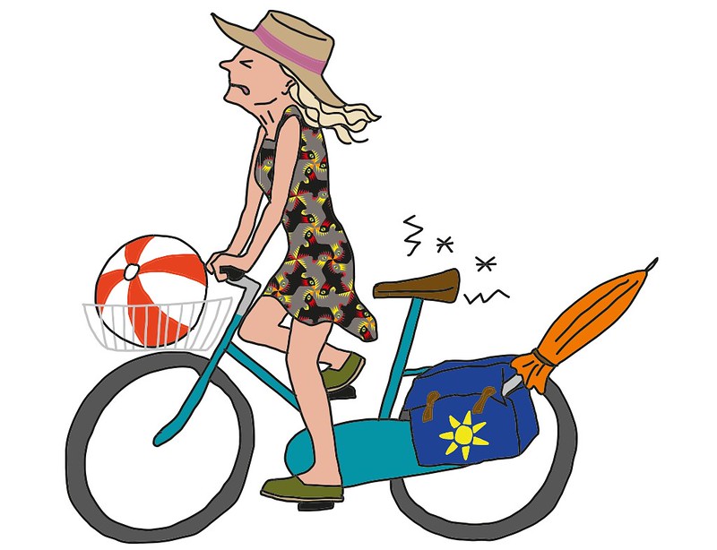 Zadelpijn verstiert fietsvakantie