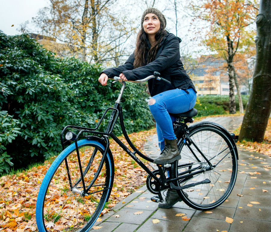 Lucia op Swapfiets in Nijmegen