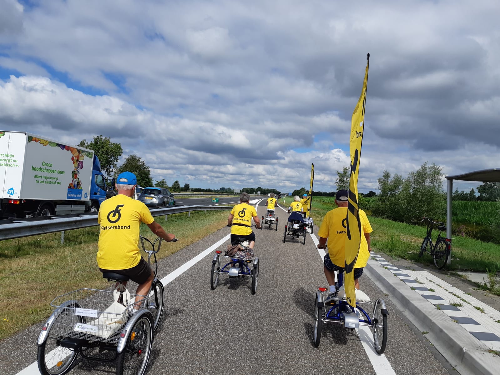 De weg op