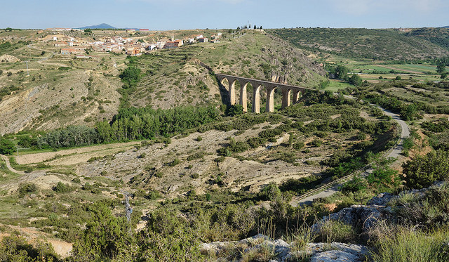 ojos negros fietsroute spanje