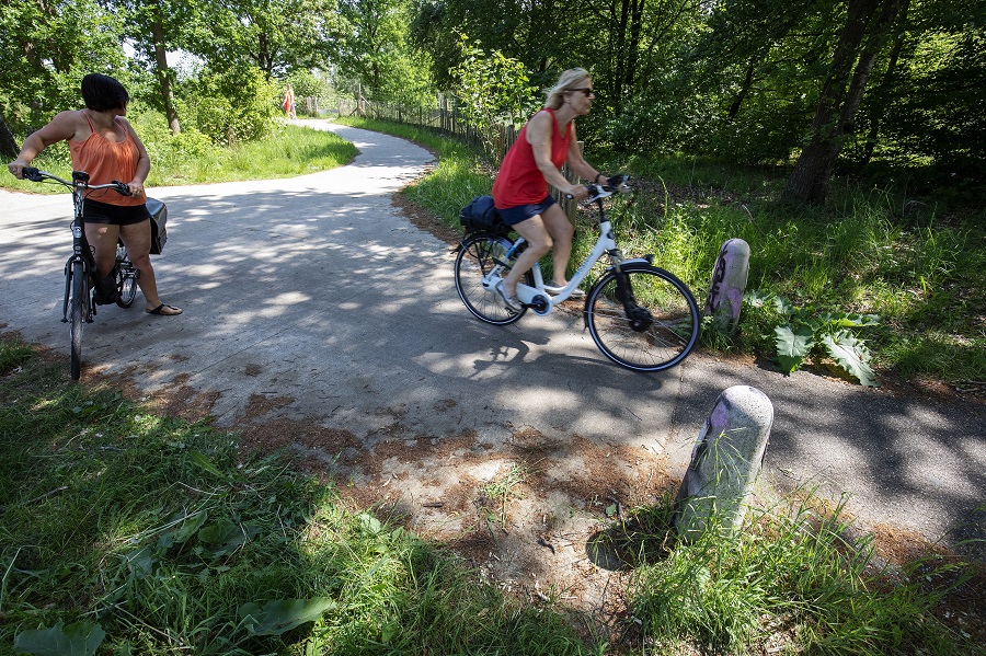Fietspadgrens tussen Soest en Zeist