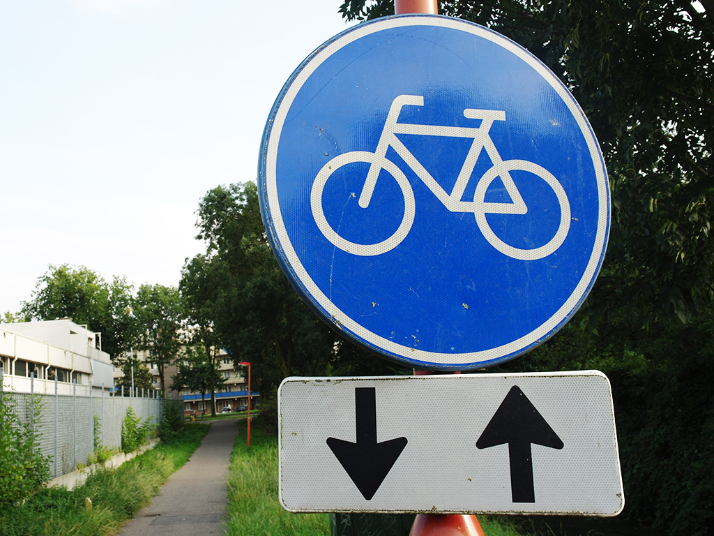 Verplicht fietspad