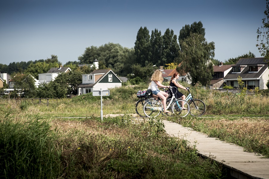Fietsen door Zuidpolder Barendrecht