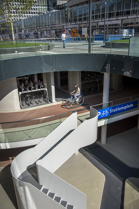 stationspleinstalling Utrecht, grootste stalling ter wereld
