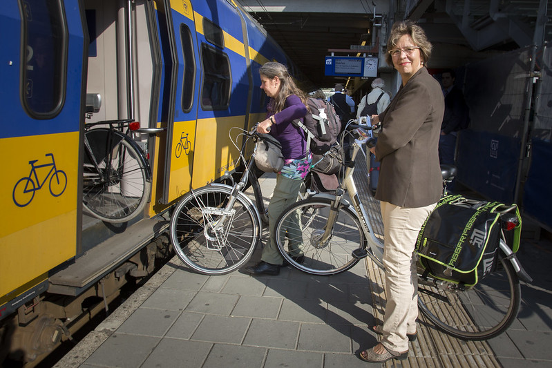 trein en fiets