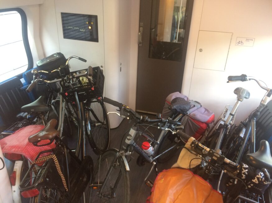 fiets in de trein