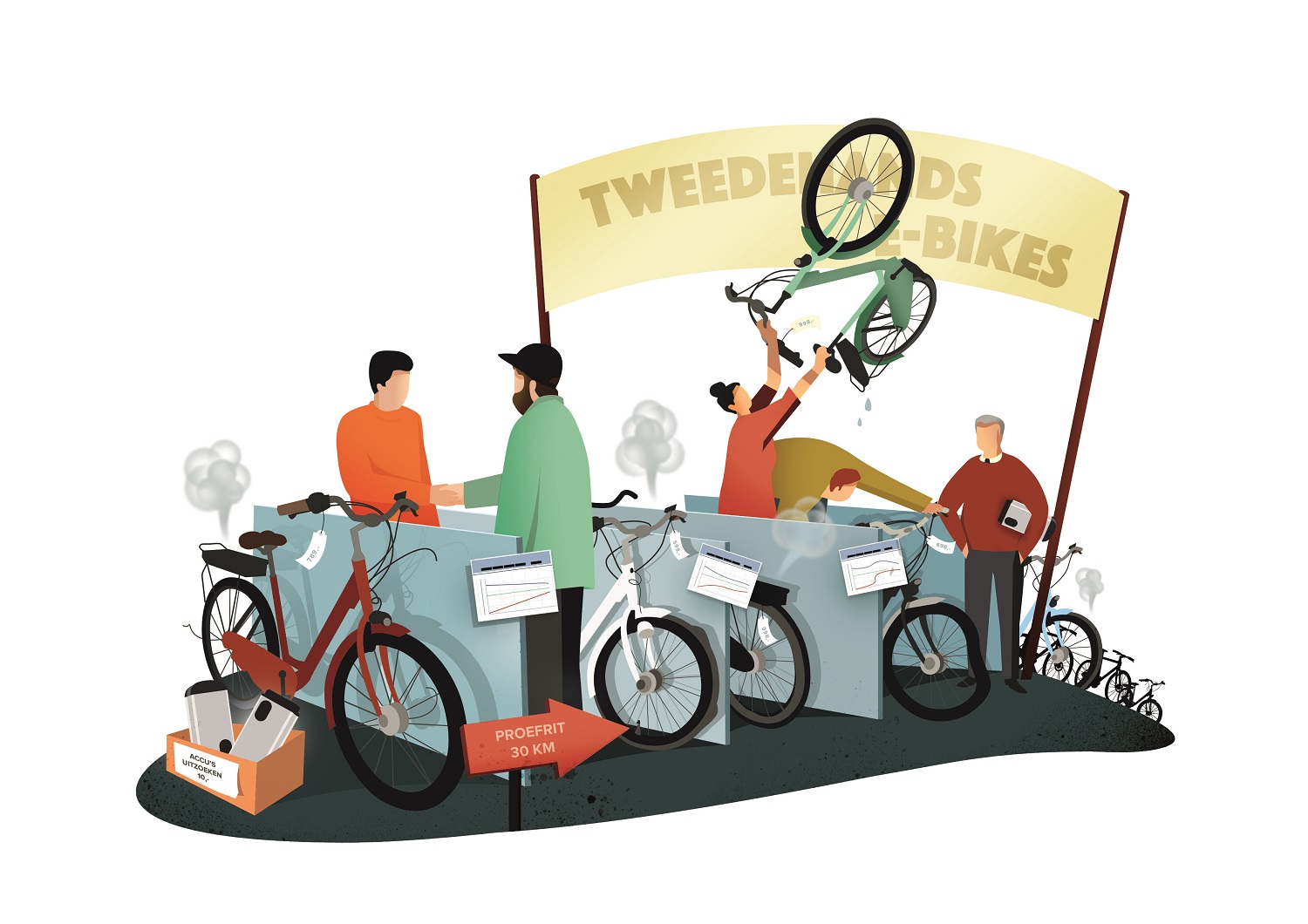 tweedehands elektrische fiets