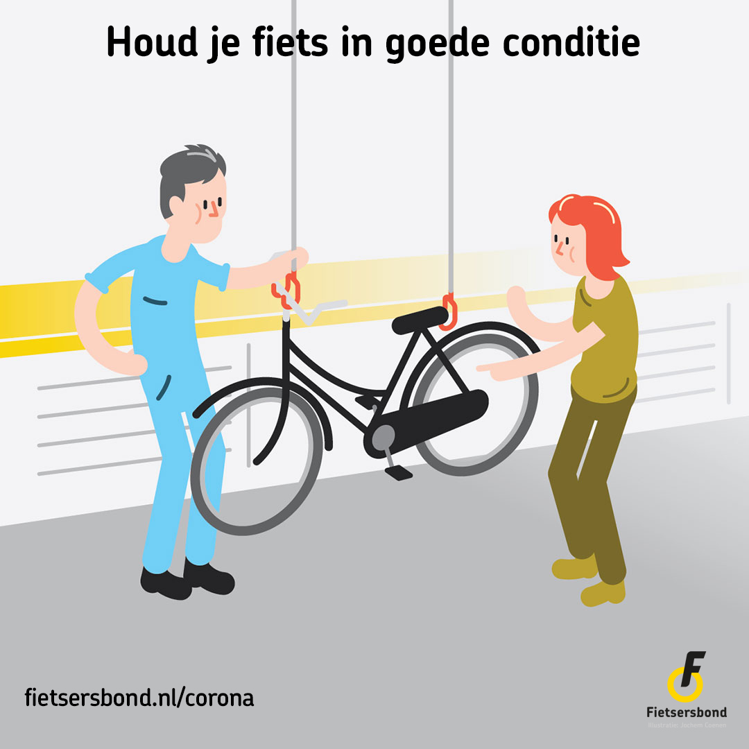 Houd je fiets in goede conditie