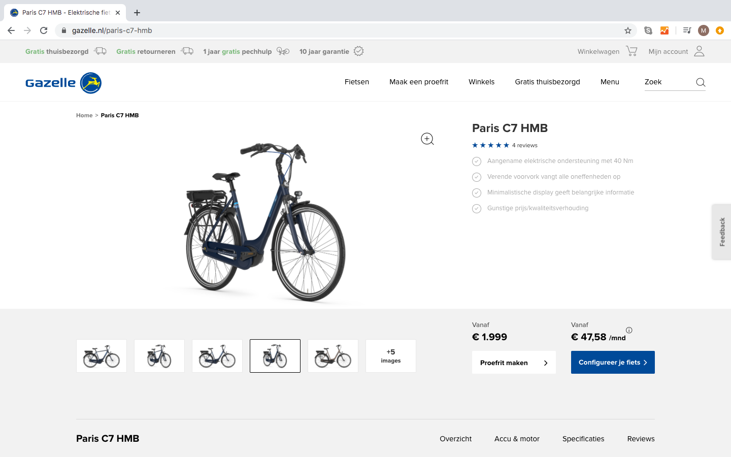 Gazelle Paris C7