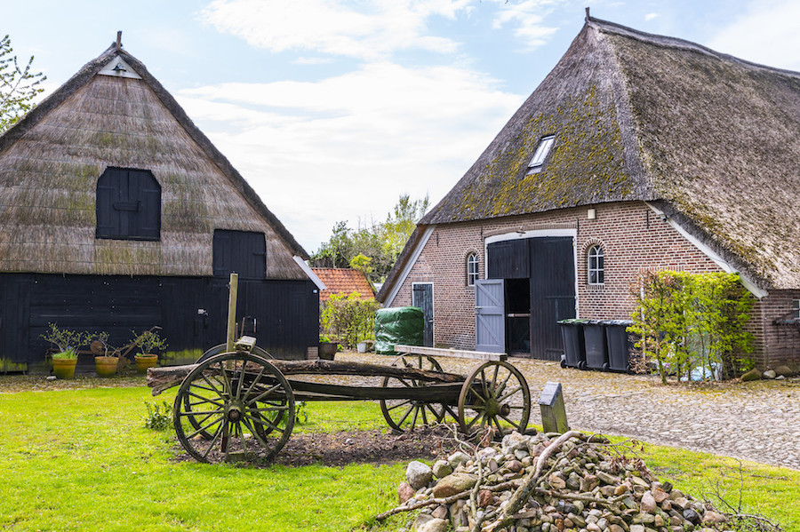 Oude boerderij in Gees