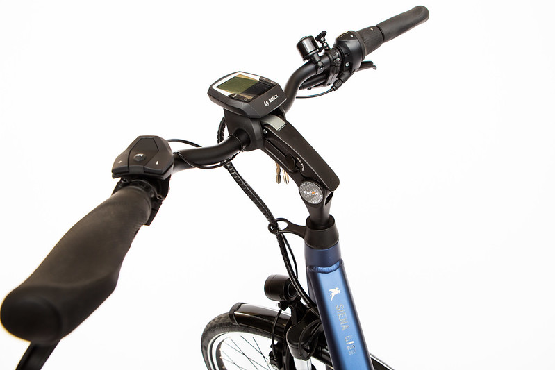 Brede handvatten fietsstuur