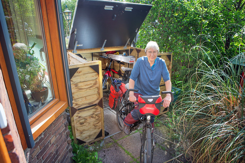 fietsenberging gasveer dak