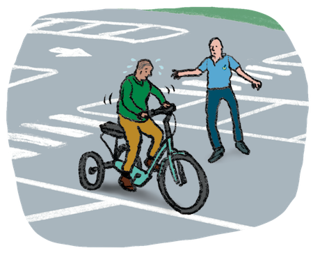 Fietsles 2: Driewielfietsen