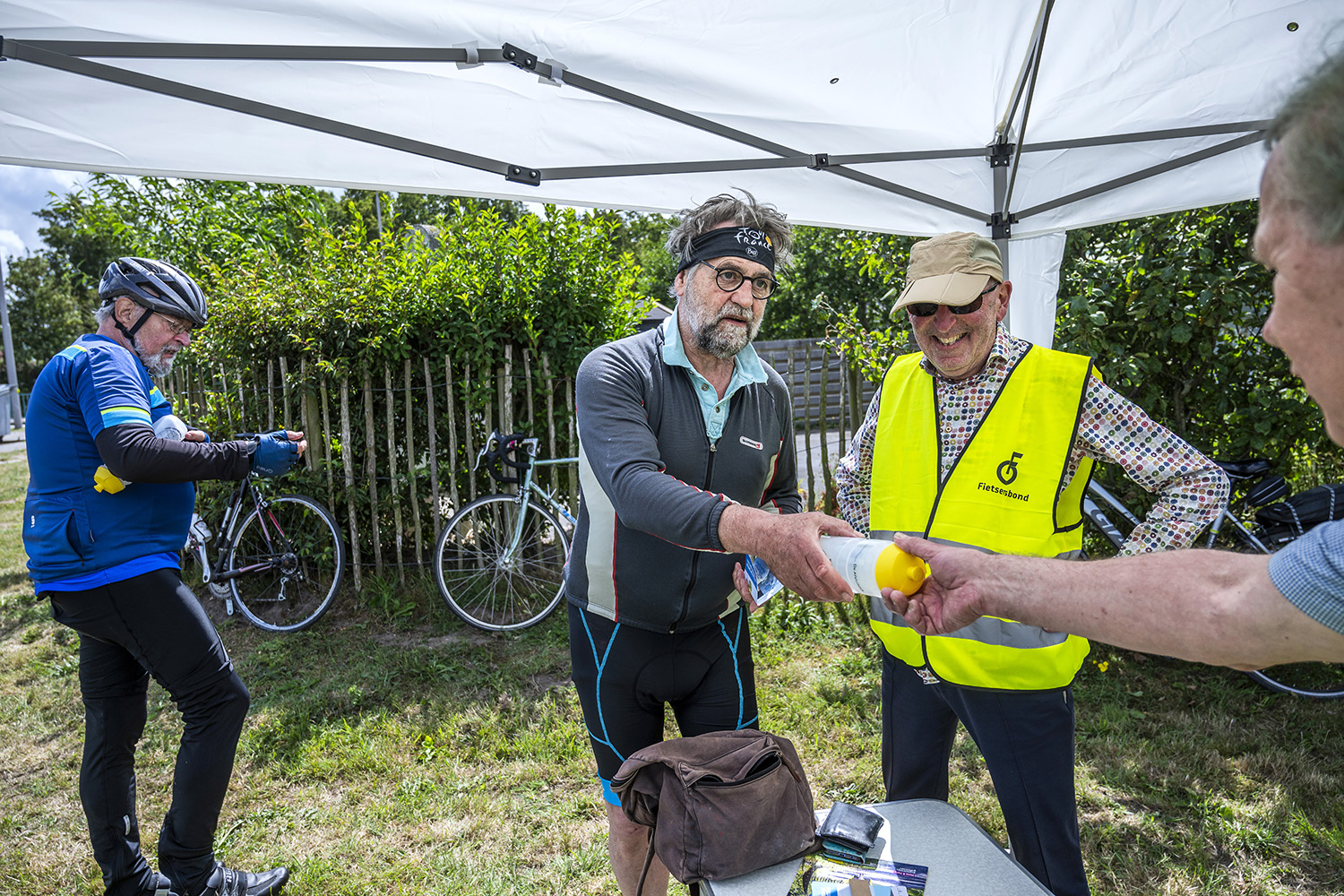 Op 1 en 2 juli 2023 was het fietspad over de Afsluitdijk eenmalig geopend.