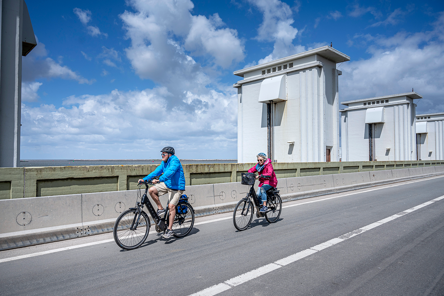 Op 1 en 2 juli 2023 was het fietspad over de Afsluitdijk eenmalig geopend.