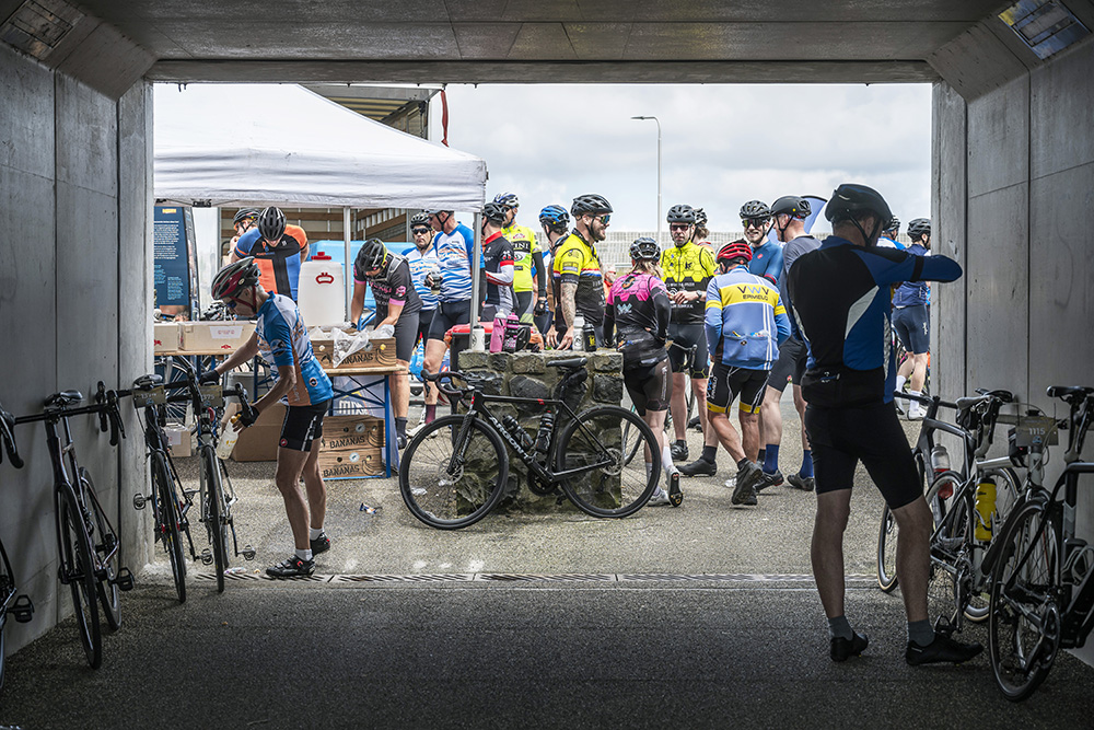 Op 1 en 2 juli 2023 was het fietspad over de Afsluitdijk eenmalig geopend.