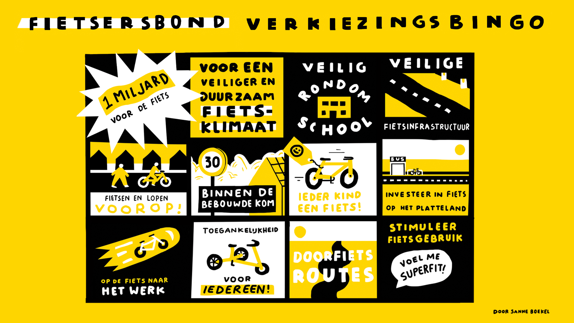 De Fietsersbond vraagt om meer focus op fietsveiligheid, een inclusief fietsbeleid en de fietser centraal in gebiedsontwikkeling.