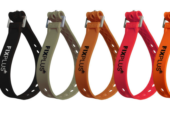 Verschillende kleuren bandjes op een rij