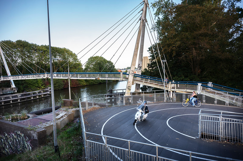 Gerrit Krolbrug in Groningen 1- Foto Corné Sparidaens