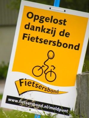 Opgelost dankzij de Fietsersbond