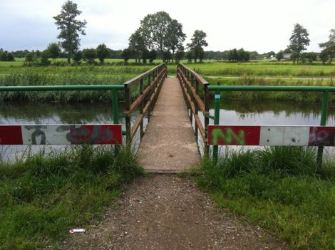Fietsbruggetje Valleikanaal