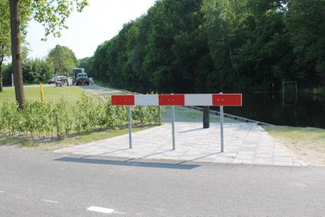 Schrikhek bij oversteeg Asschatterweg