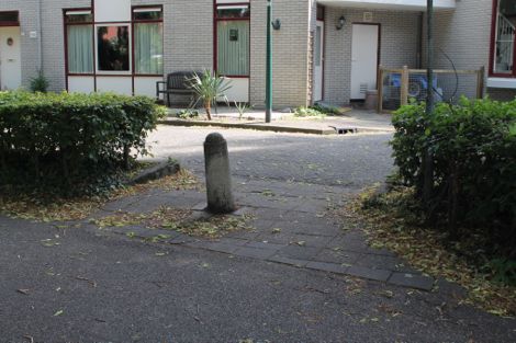 Paaltje langs de Cohensteeg