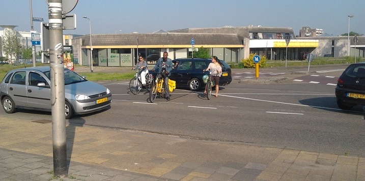 onveilige verkeerssituatie toekomstig station Goffert