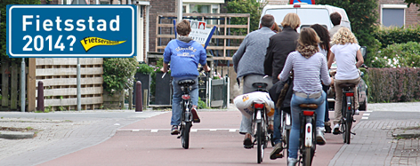 Project fietsstad Zwolle 2014