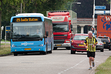Foto drukte op het Rechterland Zwolle
