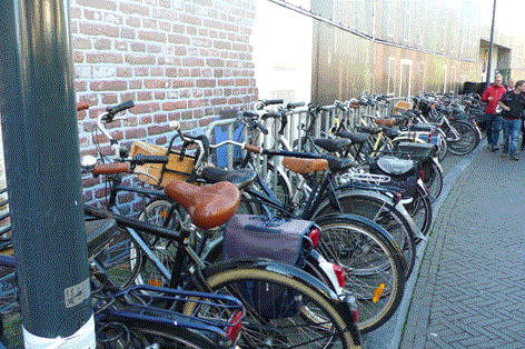 Foto: volle stalling Melkmarkt
