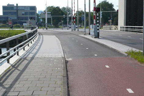 Foto: Holtenbroekerbrug fietspad