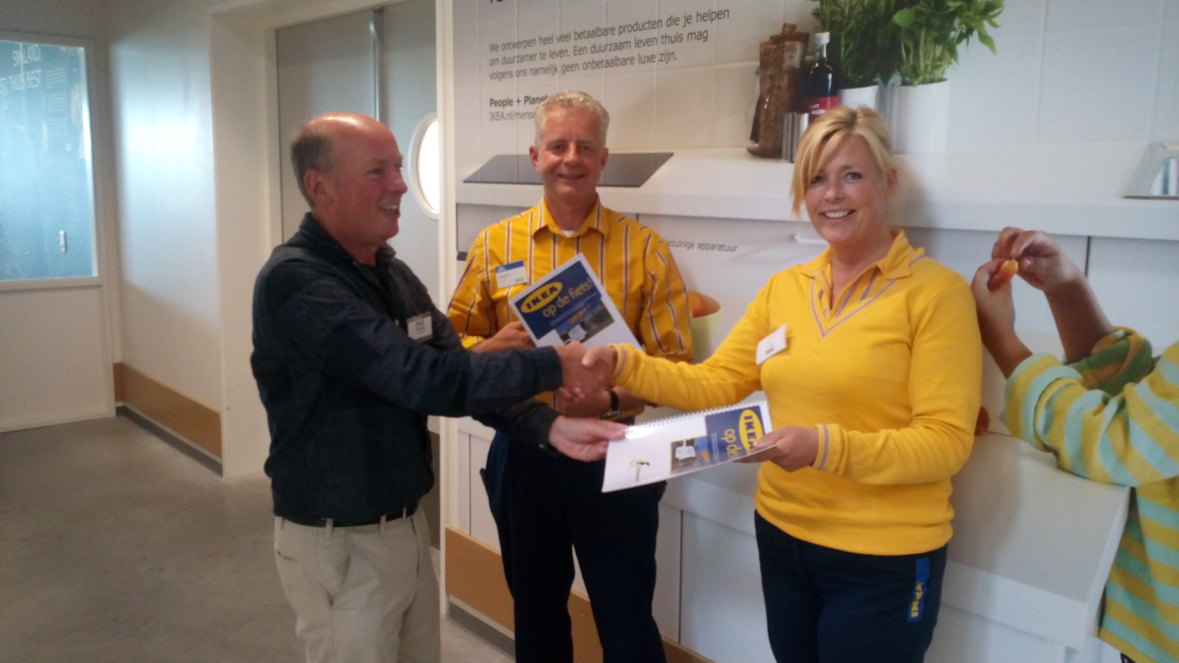 Foto: Overhandiging rapport Zwolle op de fiets