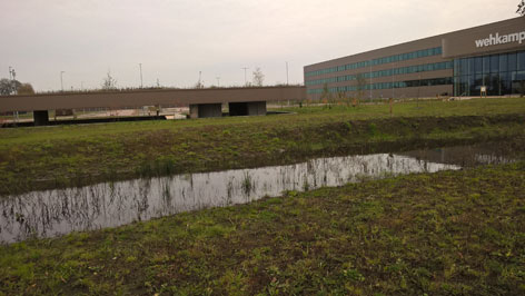 Foto: fietsenstalling bij Wehkampmagazijnkampmagazijn