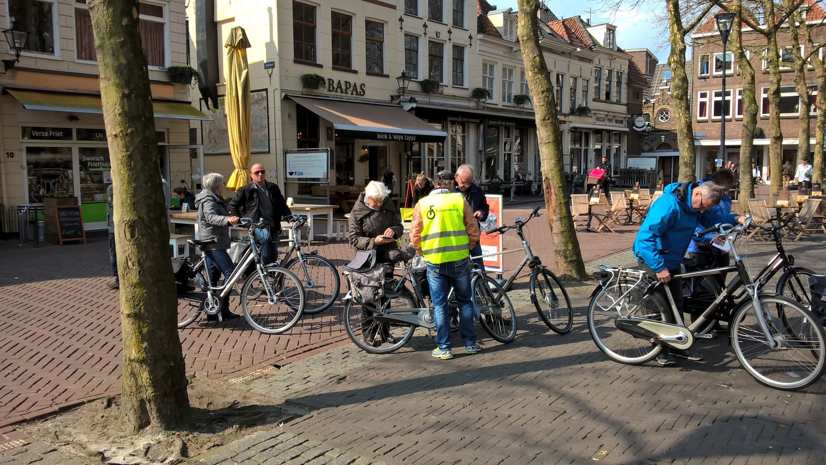 Foto: veel belangstelling voor preventieactie