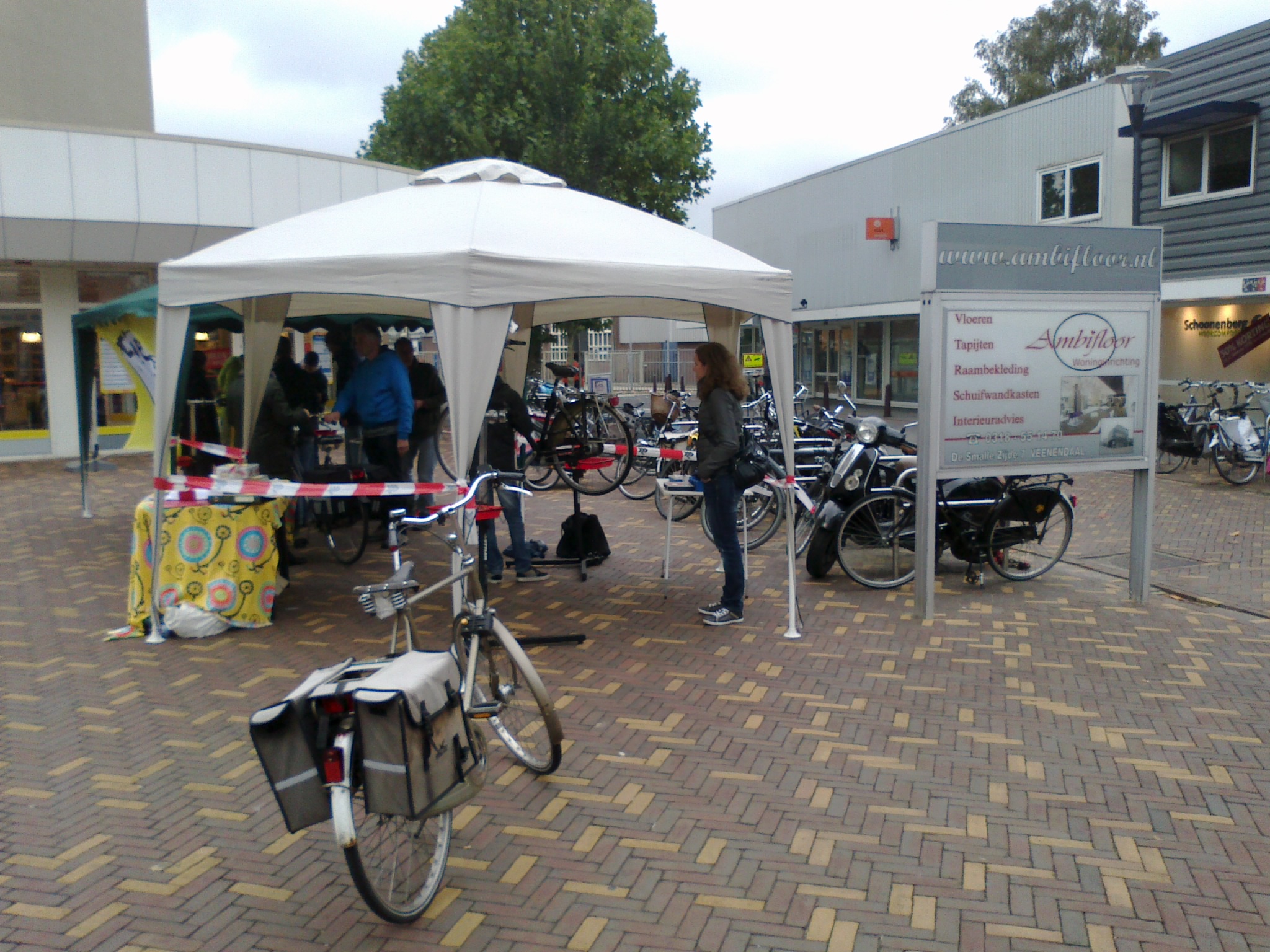 Fietsverlichtingsactie 2012